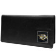 Nashville Predators® Leather Checkbook Cover